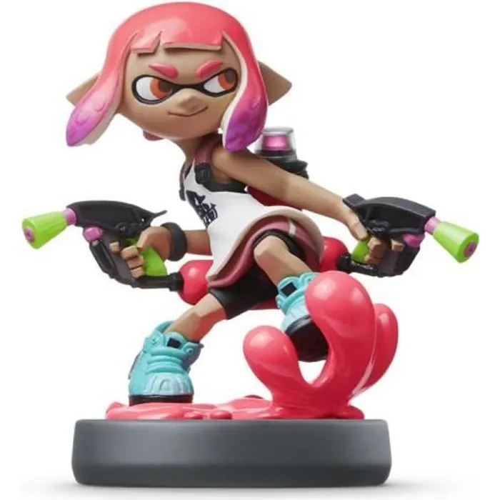 NINTENDO SWITCH SPLATOON AMIIBO PINK GIRL - Thumbnail