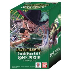 Bandai - One Piece Trading Card Game Legacy of the Master Double Pack Set 8