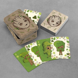 Paladone Marvel Guardians Of The Galaxy Groot Playing Card - Thumbnail
