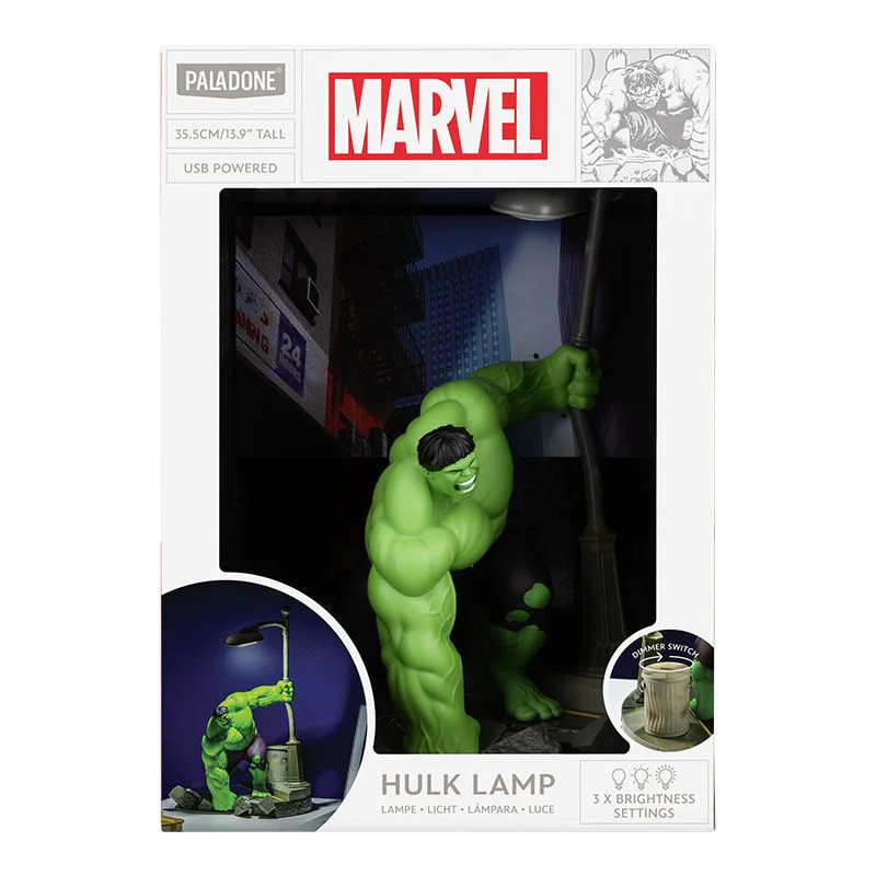 Paladone Marvel Hulk Diorama Masa Lambası - Thumbnail