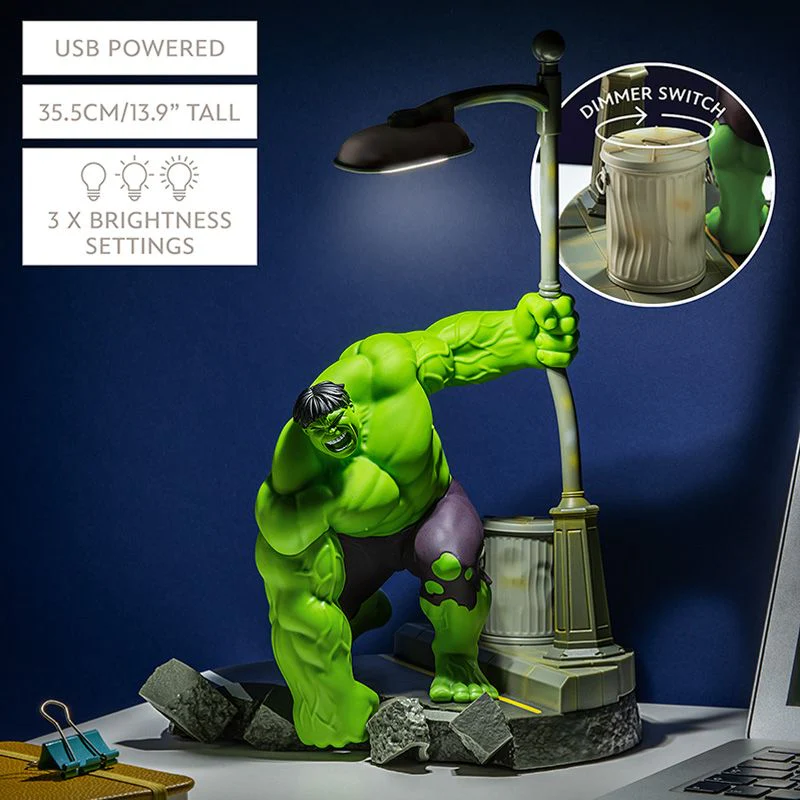 Paladone - Paladone Marvel Hulk Diorama Masa Lambası