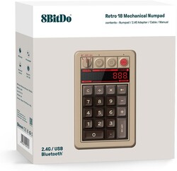 8BitDo Retro Mekanik Numpad 18 C64 Edition - Thumbnail