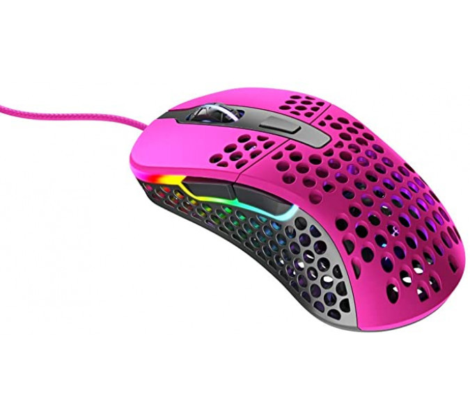PC Xtrfy M4 RGB Gaming Mouse Pembe