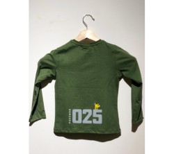 Pikachu Baskılı Uzun Kollu Yeşil Çocuk T-Shirt 7-8 Yaş - Thumbnail