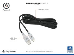 Powera - PlayStation 5 PowerA USB-C Kablo 3 Metre (1)