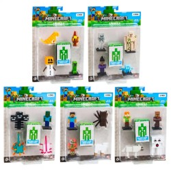 PMI Limited - PMI Minecraft 3D Figür 5li Figür Seti
