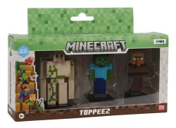 PMI Minecraft 3D Figür Toppeez 3lü Set - Thumbnail