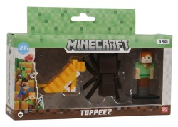 PMI Minecraft 3D Figür Toppeez 3lü Set - Thumbnail