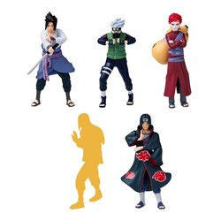 PMI Naruto Beşli Koleksiyon Figür Seti Asorti - Thumbnail