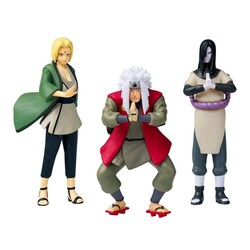 PMI Naruto Üçlü Koleksiyon Figür Seti Asorti - Thumbnail