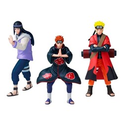 PMI Naruto Üçlü Koleksiyon Figür Seti Asorti - Thumbnail
