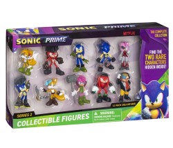 PMI Sonic the Hedgehog 12li Figür Seti - Thumbnail