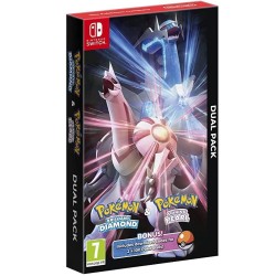 Pokemon Brilliant Diamond + Shining Pearl Nintendo Switch Dualpack - Thumbnail