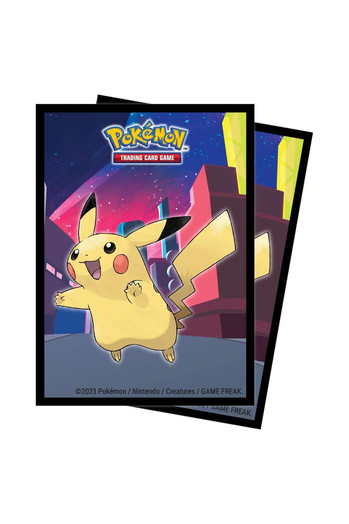 Ultra Pro - Pokemon Pikachu Shimmering Skyline Temalı 65 Adet Sleeve Kart Koruyucu