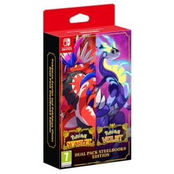  - Pokemon Scarlet And Violet Dual Pack Steelbook Edition