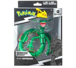 Jazwares - Pokemon Select Seri Eklemli Figür 16cm - Rayquaza