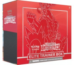 POKEMON TCG SWORD AND SHIELD BATTLE STYLES ELITE TRAINER BOX SINGLE STRIKE - Thumbnail