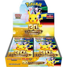  - Pokemon Trading Card Game 30th Year Celebration Booster Pack 20'li Kapalı Kutu - Japonca
