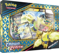  - Pokemon Trading Card Game Crown Zenith Regieleki V Collection Box