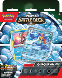 POKEMON TRADING CARD GAME DELUXE BATTLE DECK QUAQUAVAL EX - Thumbnail