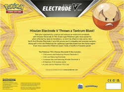 Pokemon Trading Card Game Hisuian Electrode V Box - Thumbnail