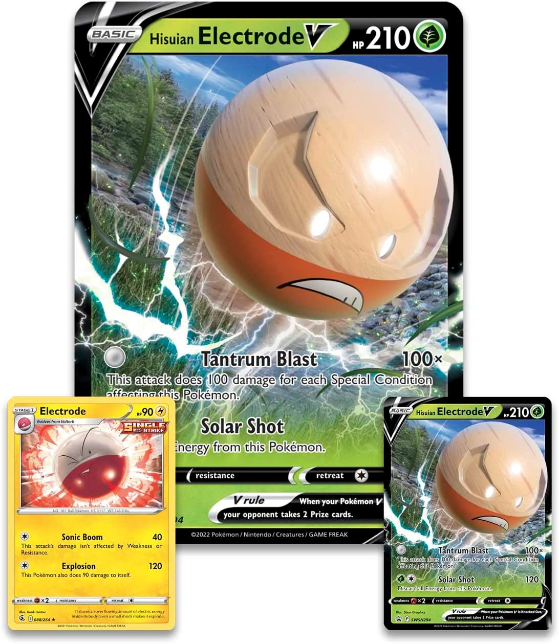 Pokemon Trading Card Game Hisuian Electrode V Box
