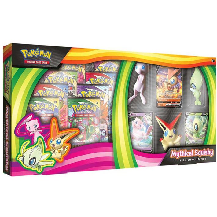 Pokemon Trading Card Game Mythical Squishy Premium Collection