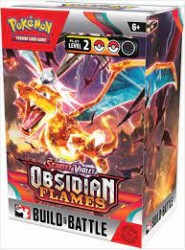 Pokemon Company - Pokemon Trading Card Game Obsidian Flames Build and Battle Box