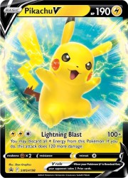 Pokemon Trading Card Game Pikachu V Box - Thumbnail