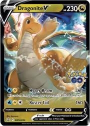 POKEMON TRADING CARD GAME DRAGONITE V STAR - Thumbnail