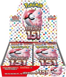 Pokemon Trading Card Game Scarlet and Violet 151 Booster Pack - Tam Kutu - Japonca - Thumbnail