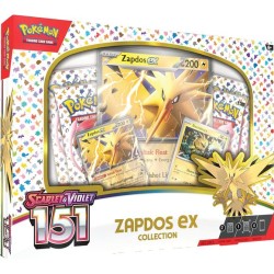 Pokemon Company - POKEMON TCG SCARLET VIOLET 151 ZAPDOS EX COLLECTION BOX