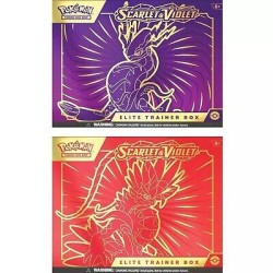 Pokemon Company - POKEMON TRADING CARD GAME SCARLET AND VIOLET ELITE TRAINER BOX MIRAIDON AND KORAIDON