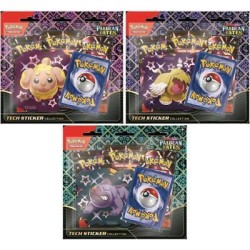 Pokemon Company - Pokemon Trading Card Game Scarlet and Violet Paldean Fates Tech Sticker Collection