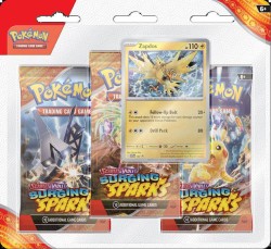 Pokemon Company - Pokemon Trading Card Game Scarlet Violet Surging Sparks 3 Booster Blister