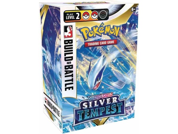 Pokemon Trading Card Game Silver Tempest Build and Battle Box