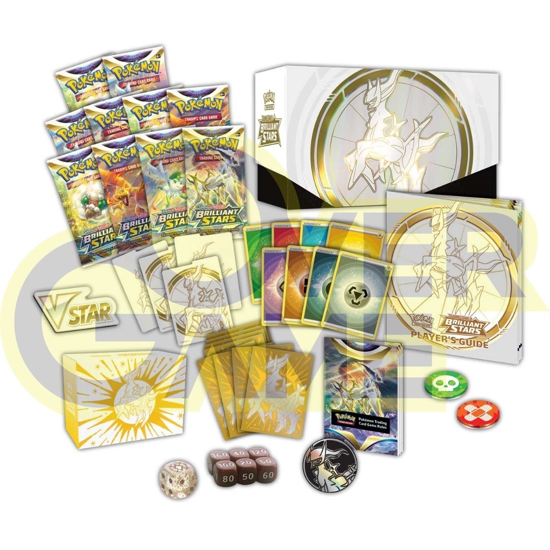 Pokemon Trading Card Game Sword and Shield Brilliant Stars Elite Trainer Box