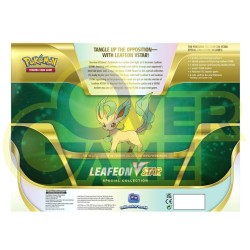 Pokemon Trading Card Game Sword and Shield Leafeon V Star Box - Thumbnail