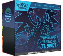  - Pokémon TCG Mega Evolution Phantasmal Flames Elite Trainer Box - İngilizce