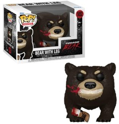 Pop Cocaine Bear Bear with Leg Figür