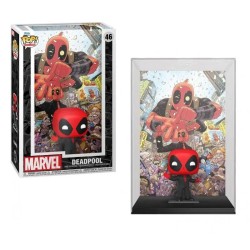 Pop Comic Covers Marvel Deadpool 2025 - Deadpool In Black Suit No:46