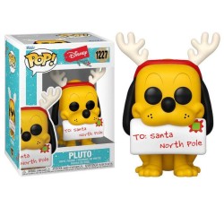 Funko - Pop Disney Holiday Pluto Figür