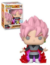 Pop Dragon Ball Super - Super Saiyan Rose Goku Black Glow In The Dark Special