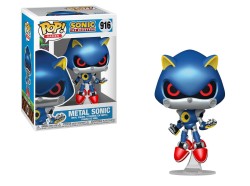 Funko - Pop Games: Sonic The Hedgehog - Metal Sonic No:916