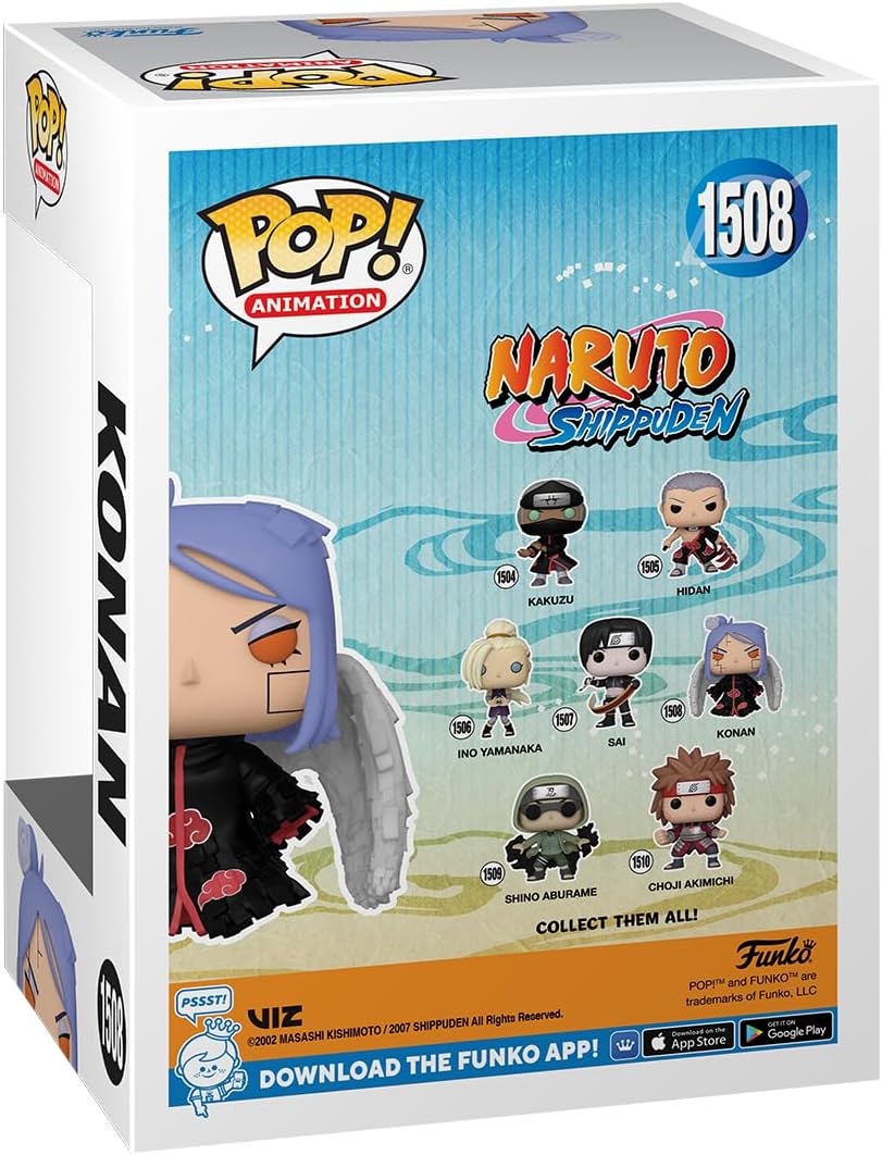 Pop Naruto Shippuden Konan No 1508 Funko POP Funko Pop Naruto Shippuden Konan No 1508 Funko POP Funko