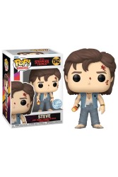 Funko Pop - Pop Television Stranger Things - Steve Battledamage Special Edition No:1542 Vinyl