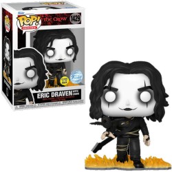 Pop The Crow - Eric Draven With Crow Glows In The Dark Special Edition No:1429 - Thumbnail