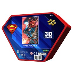 PRIME 3D DC SUPERMAN 300 PARCA METAL KUTU PUZZLE - Thumbnail