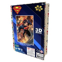 Prime 3D - PRIME 3D DC SUPERMAN 300 PARCA METAL KUTU PUZZLE