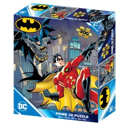 PRIME 3D DC UNIVERSE BATMAN AND ROBIN 300 PARCA YETISKIN PUZZLE - Thumbnail